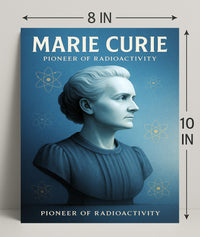Marie Curie Pioneer of Radioactivity Poster PosterGoat