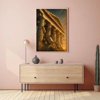 Crumbling Ancient Ruins Poster