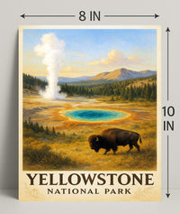 Yellowstone National Park Poster PosterGoat
