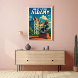 Albany Landmark Poster