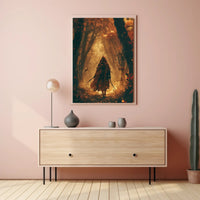 Enchanted Autumn Forest Adventure Fantasy or Mythology Poster PosterGoat