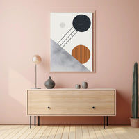 Geometric Harmony Poster PosterGoat