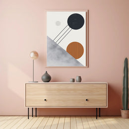 Geometric Harmony Poster PosterGoat