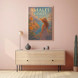 Amalfi Coast Dreamscape Poster