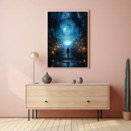 Journey To The Cosmic Abyss Poster
