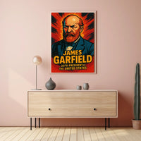 James Garfield 20th President Poster Vintage 18x24 Edition