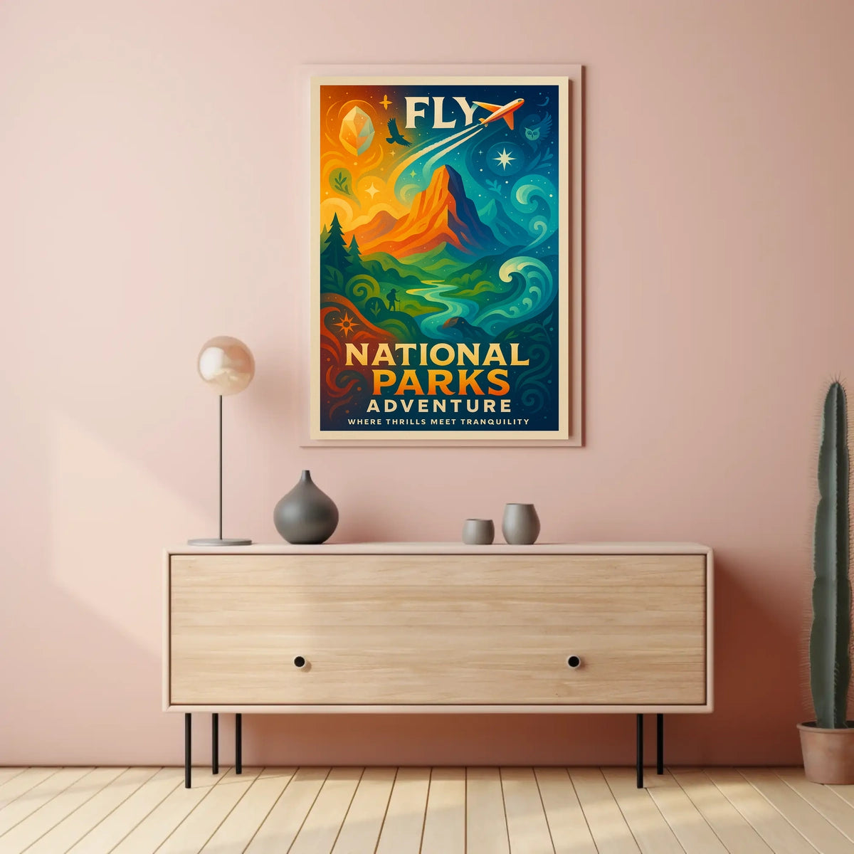 National Parks Adventure Poster