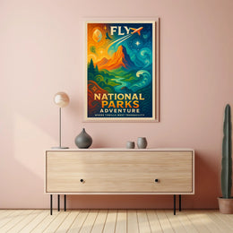 National Parks Adventure Poster