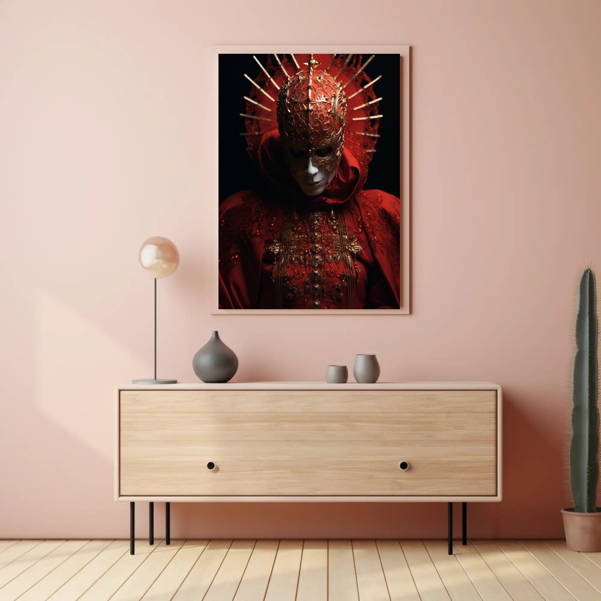 The Enigmatic Mask Poster PosterGoat