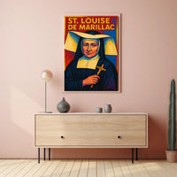 St. Louise de Marillac Poster