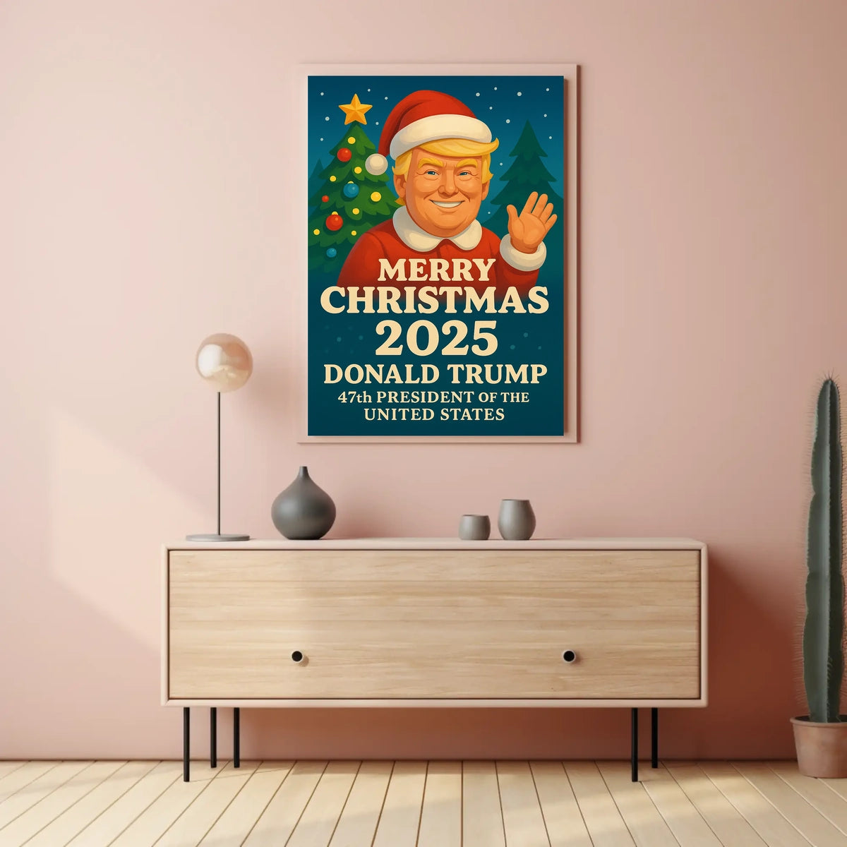 Donald Trump 47th President Poster