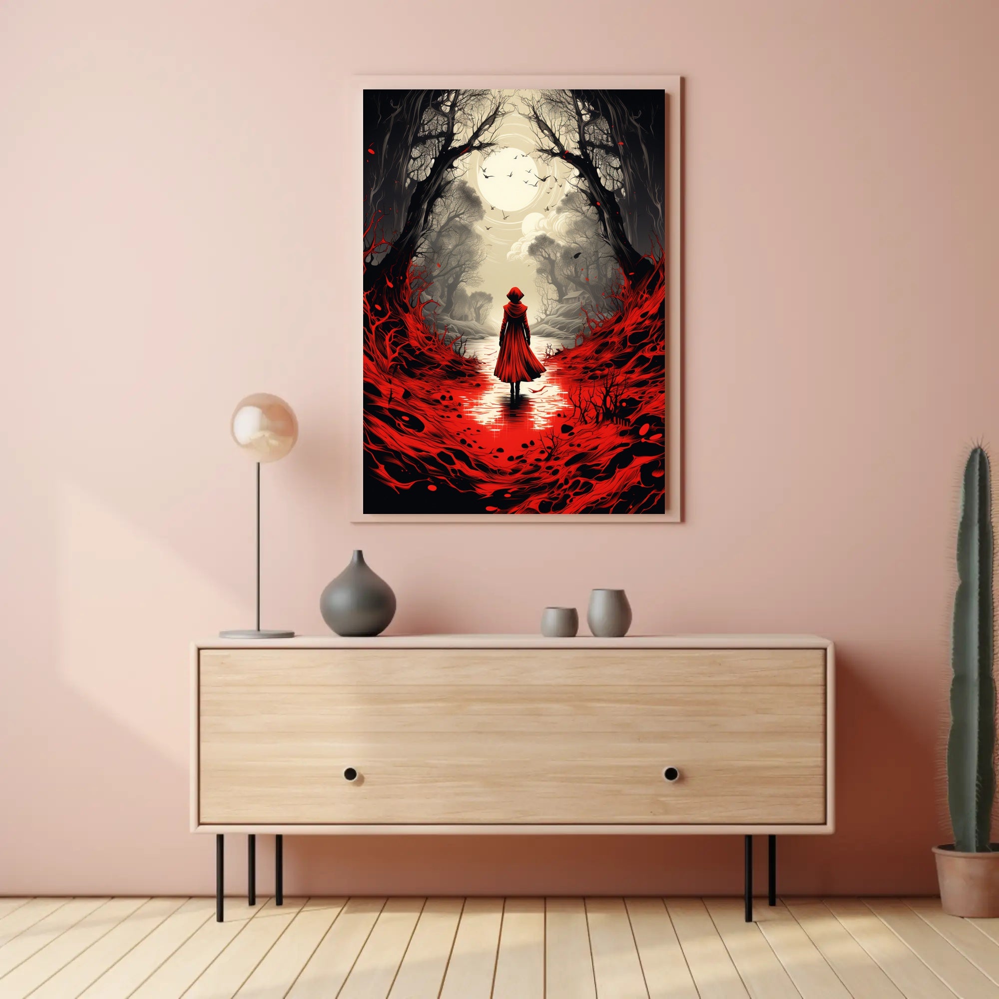 The Enchanted Forest Path Poster