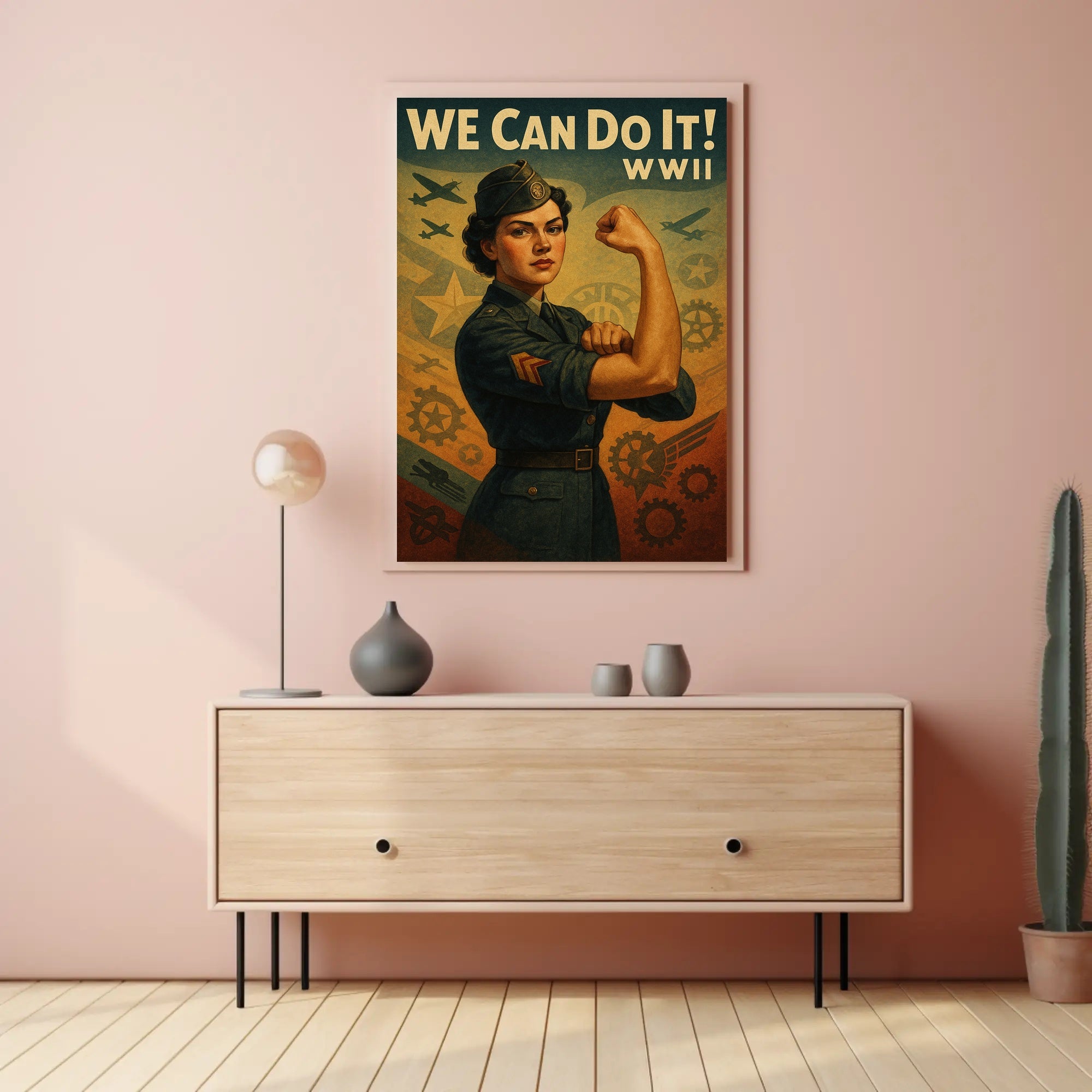 Empowerment in WWII Poster