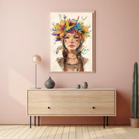 Abstract Nature-Inspired Art Poster