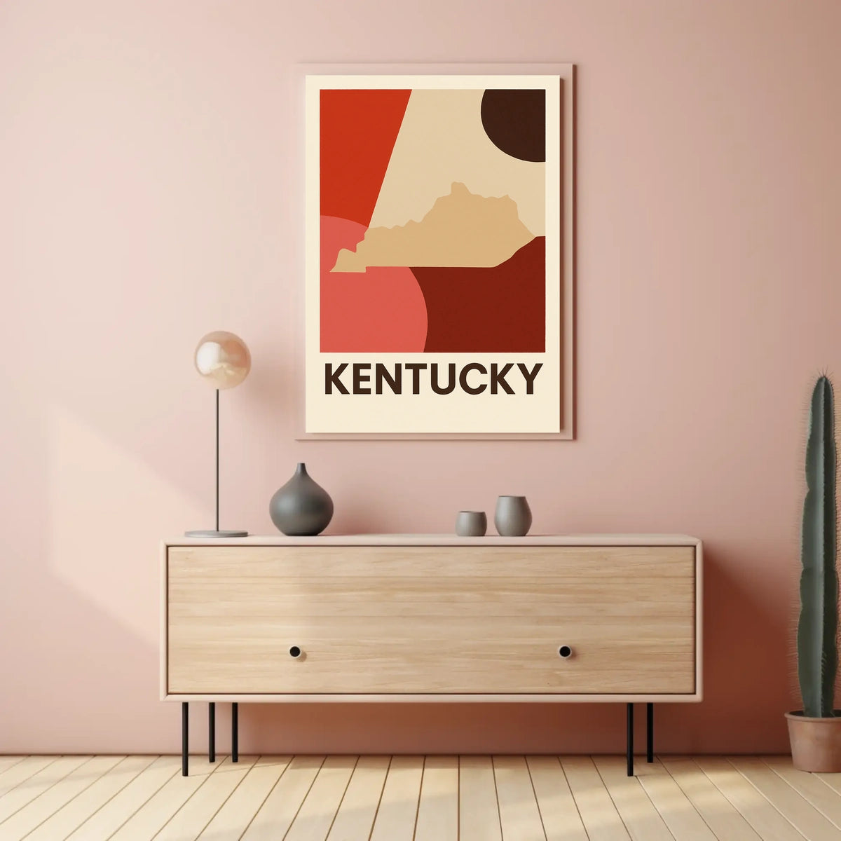 Kentucky A Modern Tribute Poster