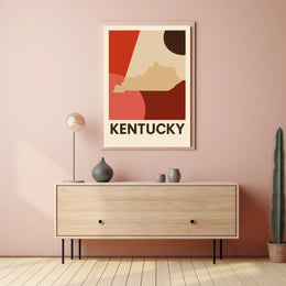 Kentucky A Modern Tribute Poster