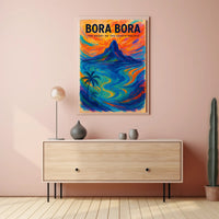 Bora Bora Paradise: Exotic Travel Poster PosterGoat