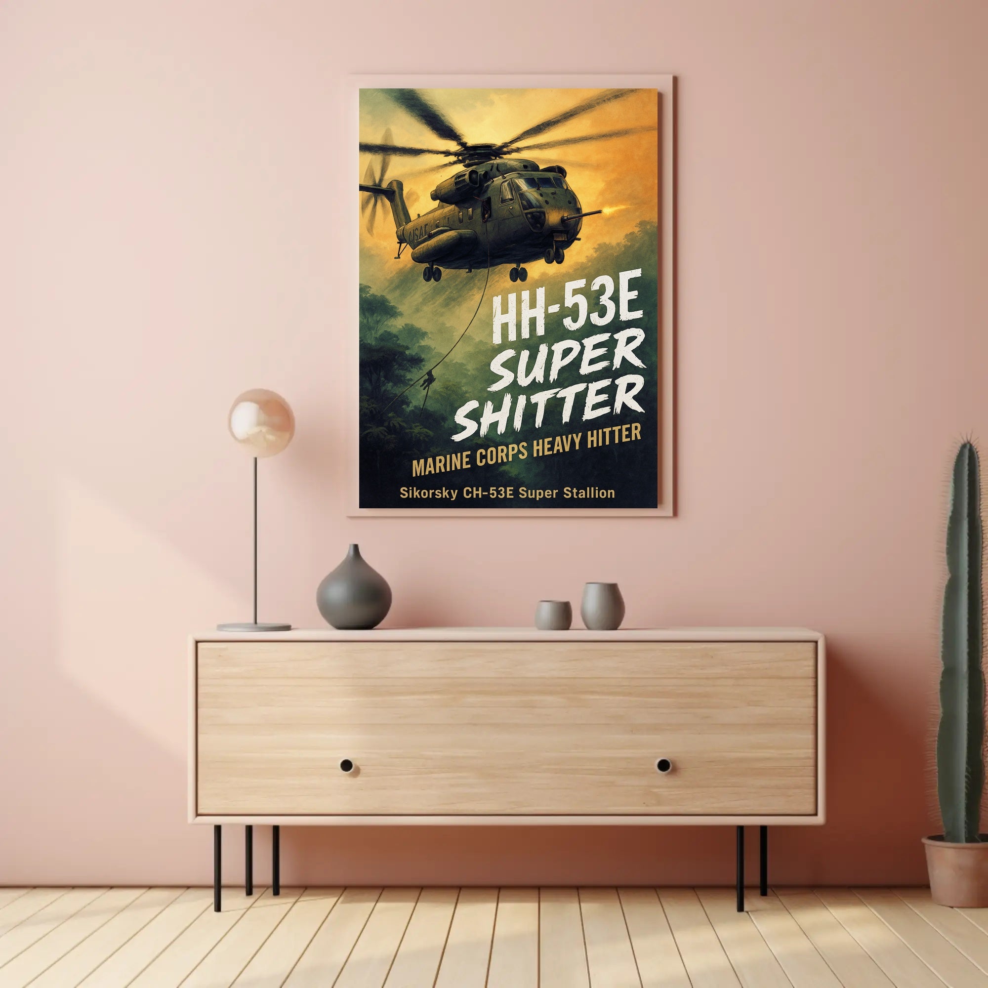 HH-53E Super Shitter Poster PosterGoat