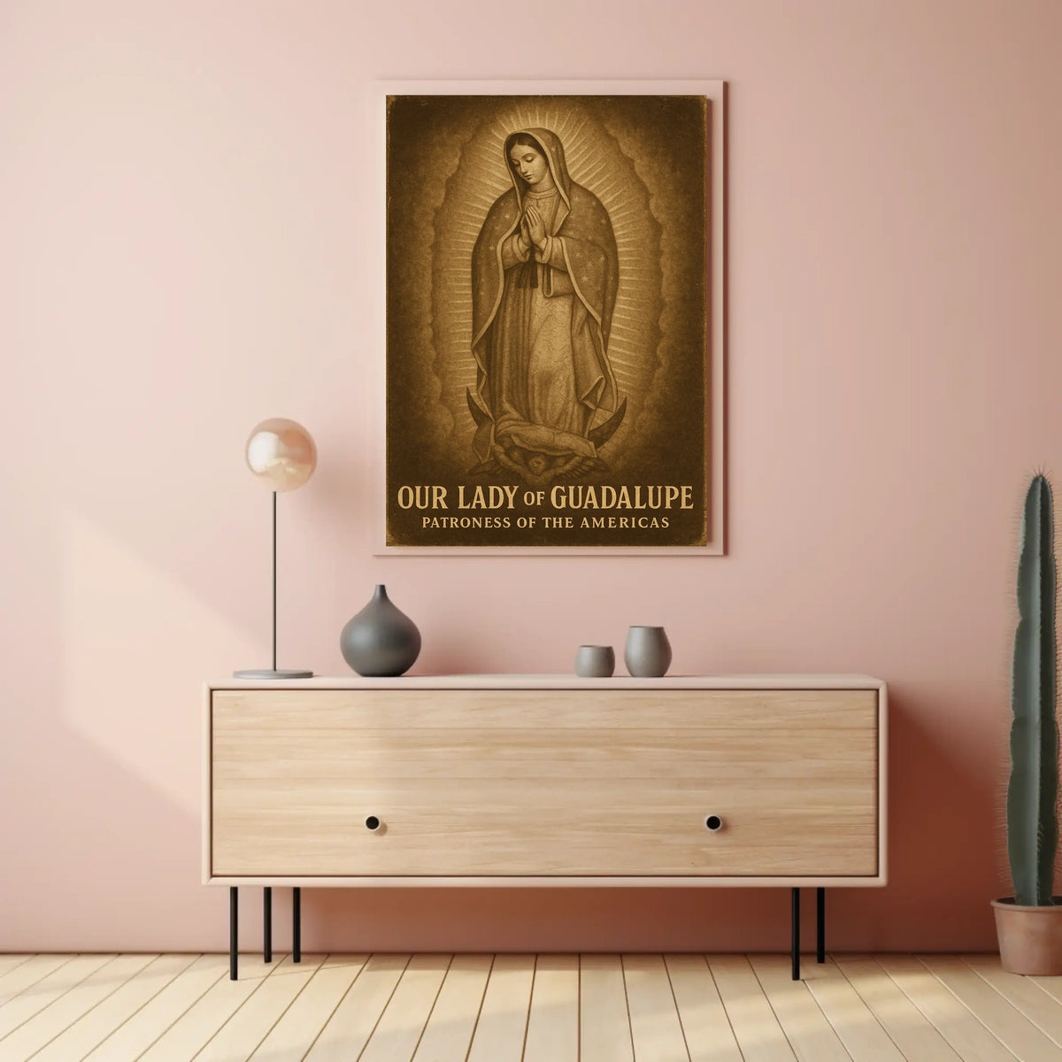 Our Lady Of Guadalupe Patroness Of The Poster