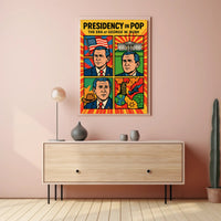 George W. Bush Pop Art Historical Presidential Poster