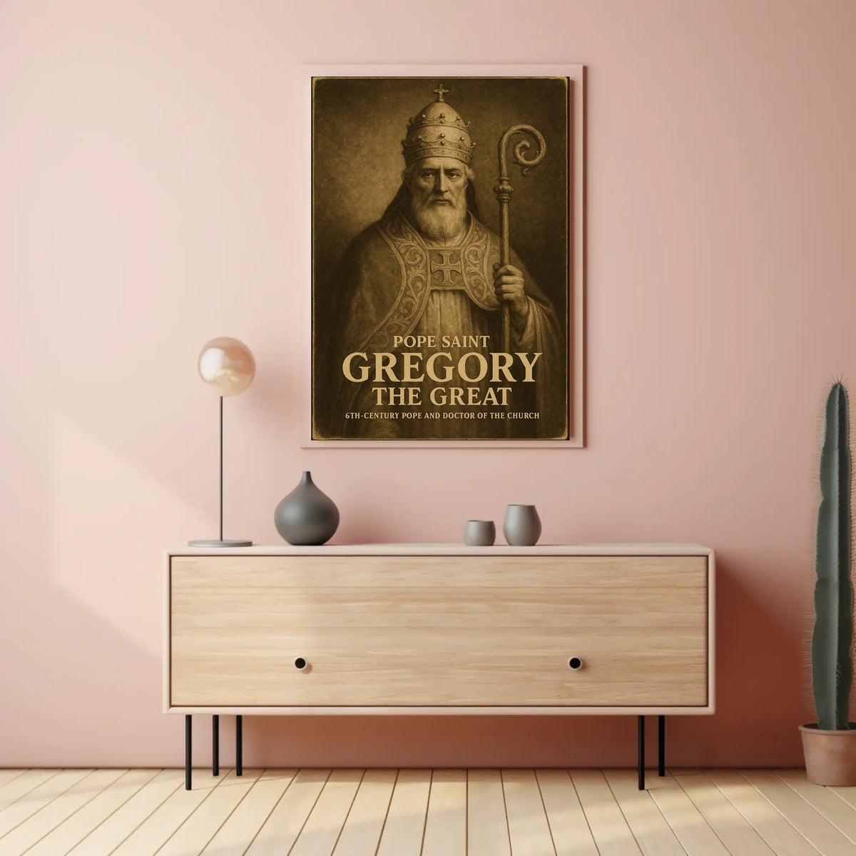 Pope Saint Gregory The Great Poster