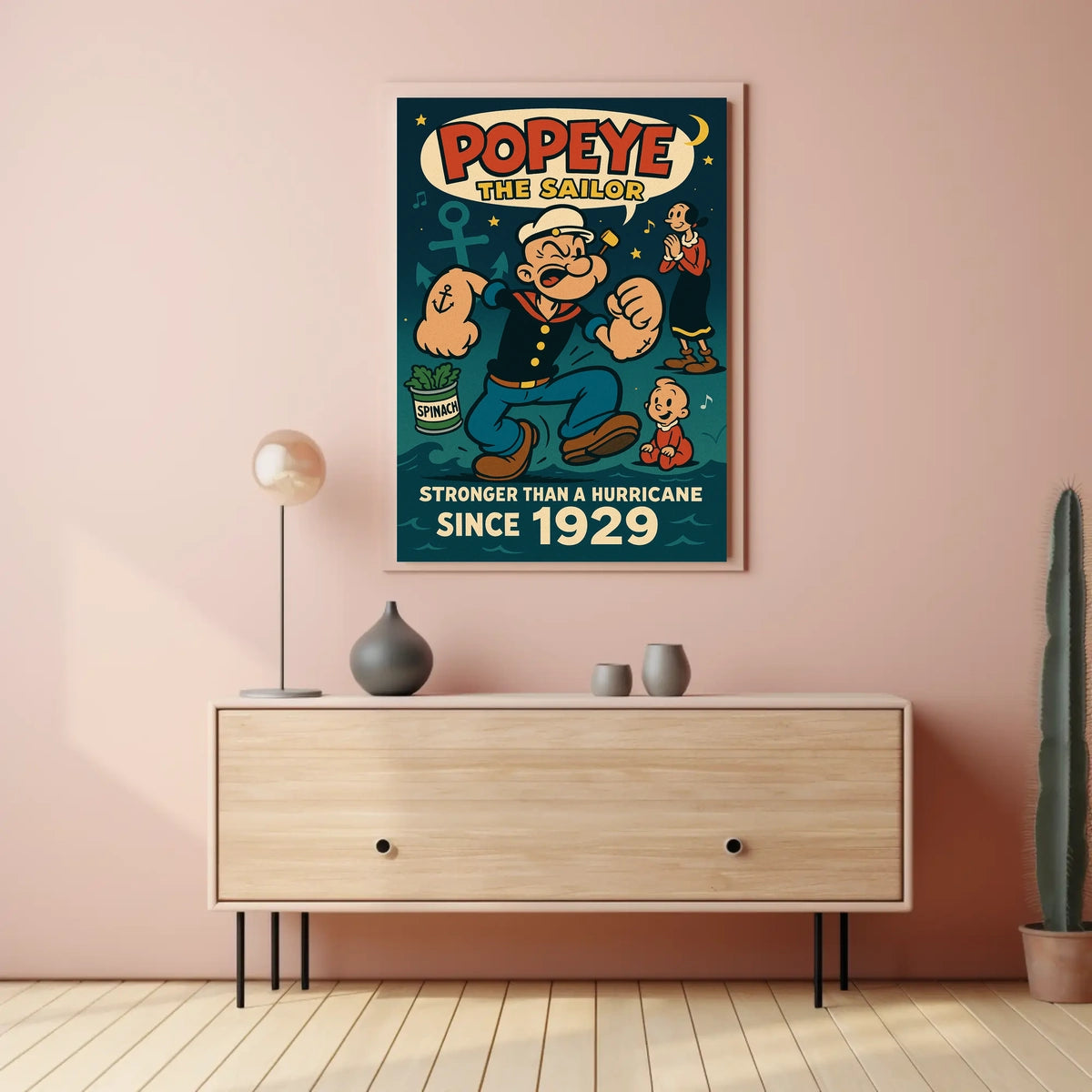 Popeye 1929 Art Poster POP-44
