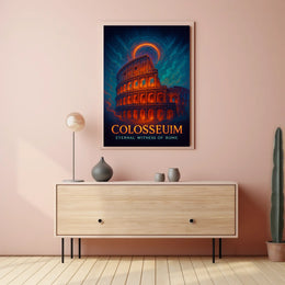 Colosseum Eternal Witness of Rome Poster