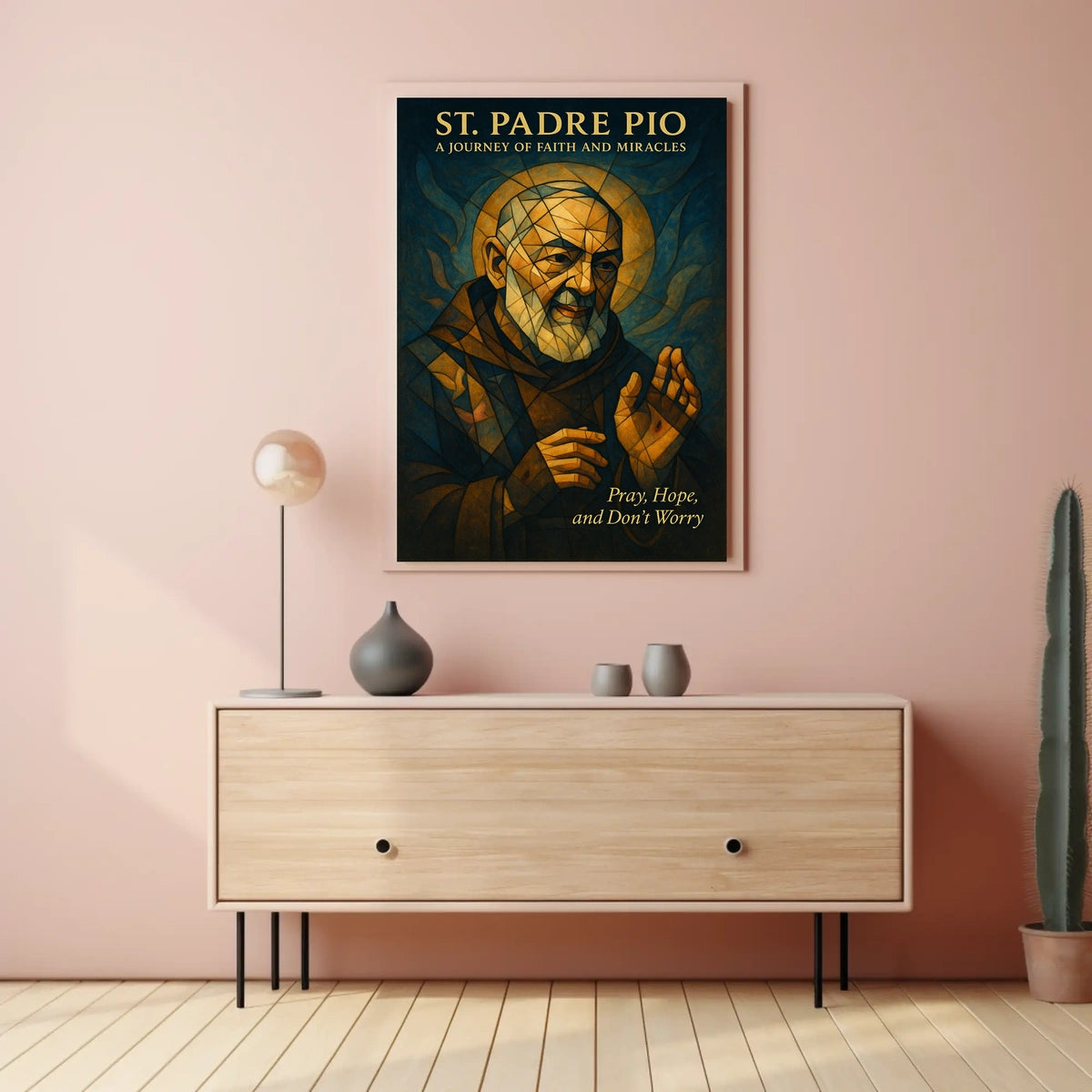 St. Padre Pio A Journey of Faith and Miracles Poster