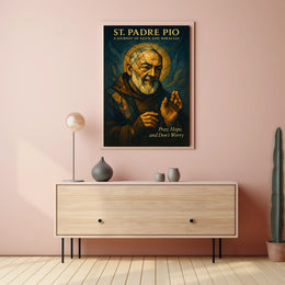 St. Padre Pio A Journey of Faith and Miracles Poster