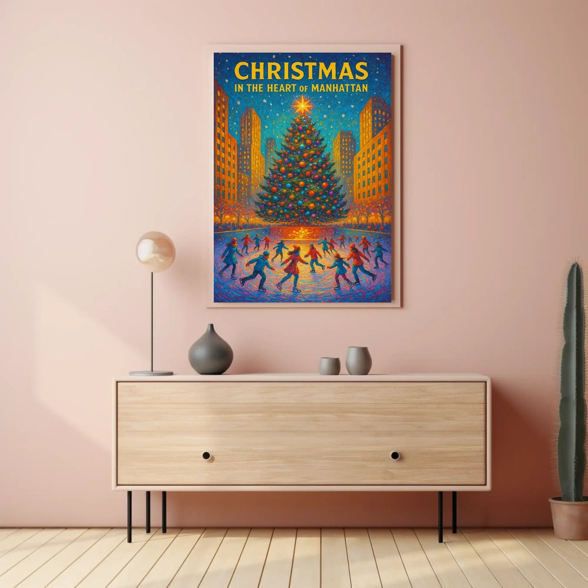 Christmas In The Heart Of Manhattan Poster