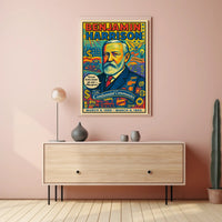 Benjamin Harrison 23rd President Poster PosterGoat
