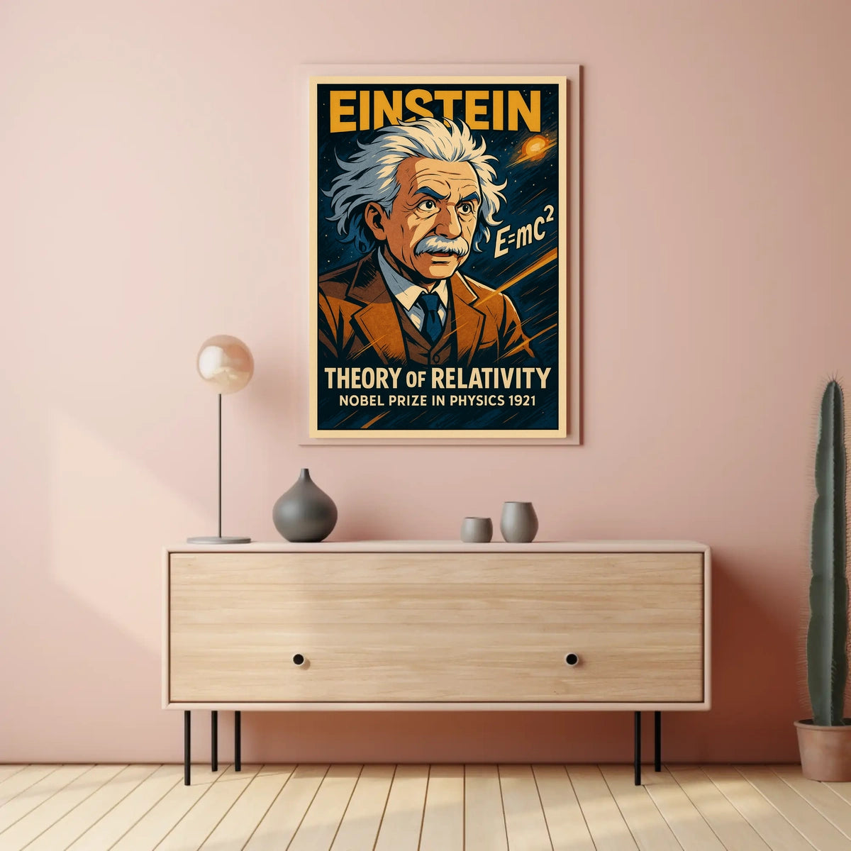 Einstein Theory Of Relativity Poster