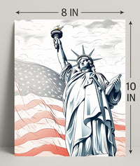 Liberty And Freedom Poster