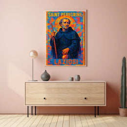 Saint Peregrine Laziosi Poster