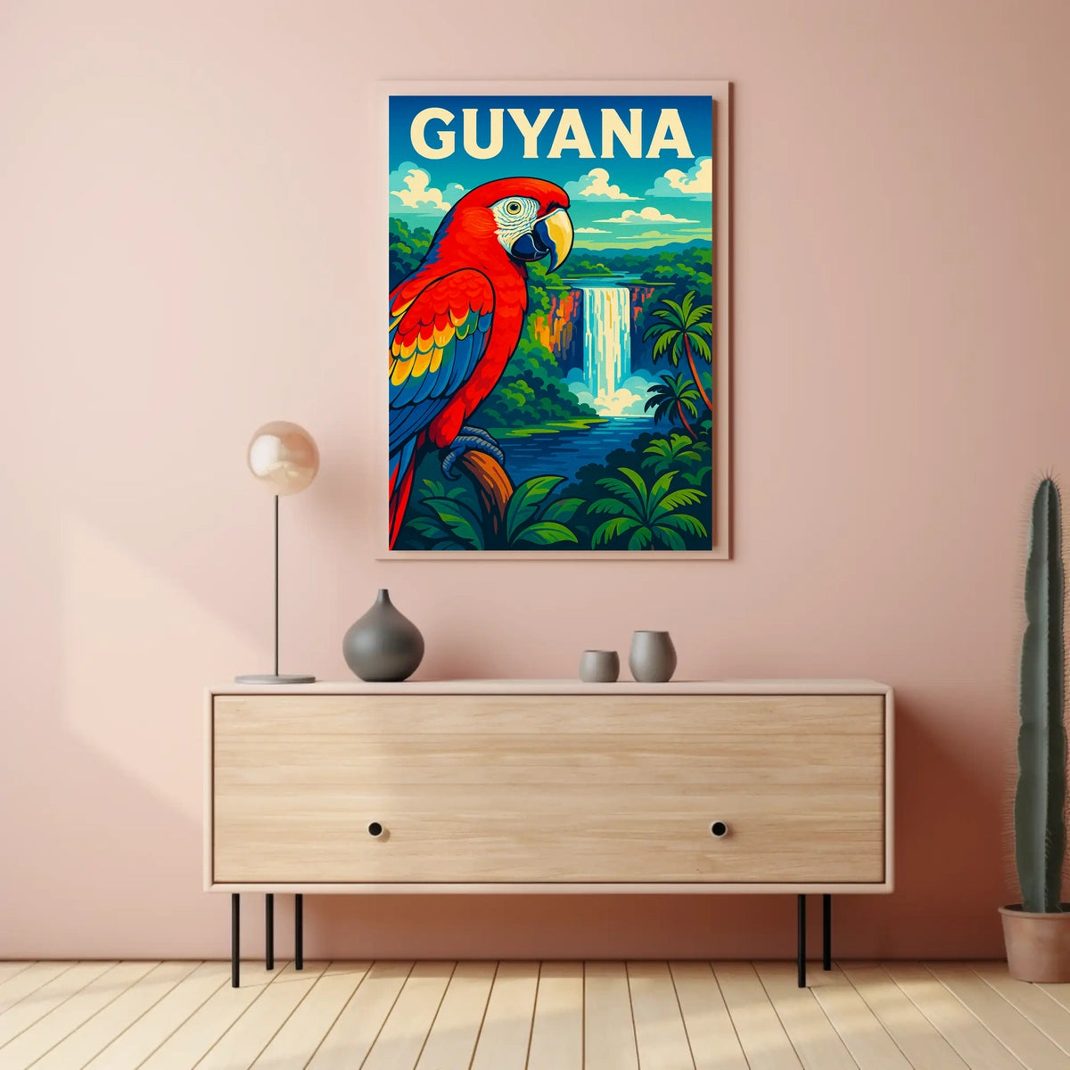 Guyana Tropical Paradise Poster