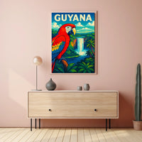 Guyana Tropical Paradise Poster