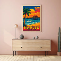 Naples, Florida Tropical Paradise Poster