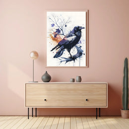 The Majestic Raven Poster