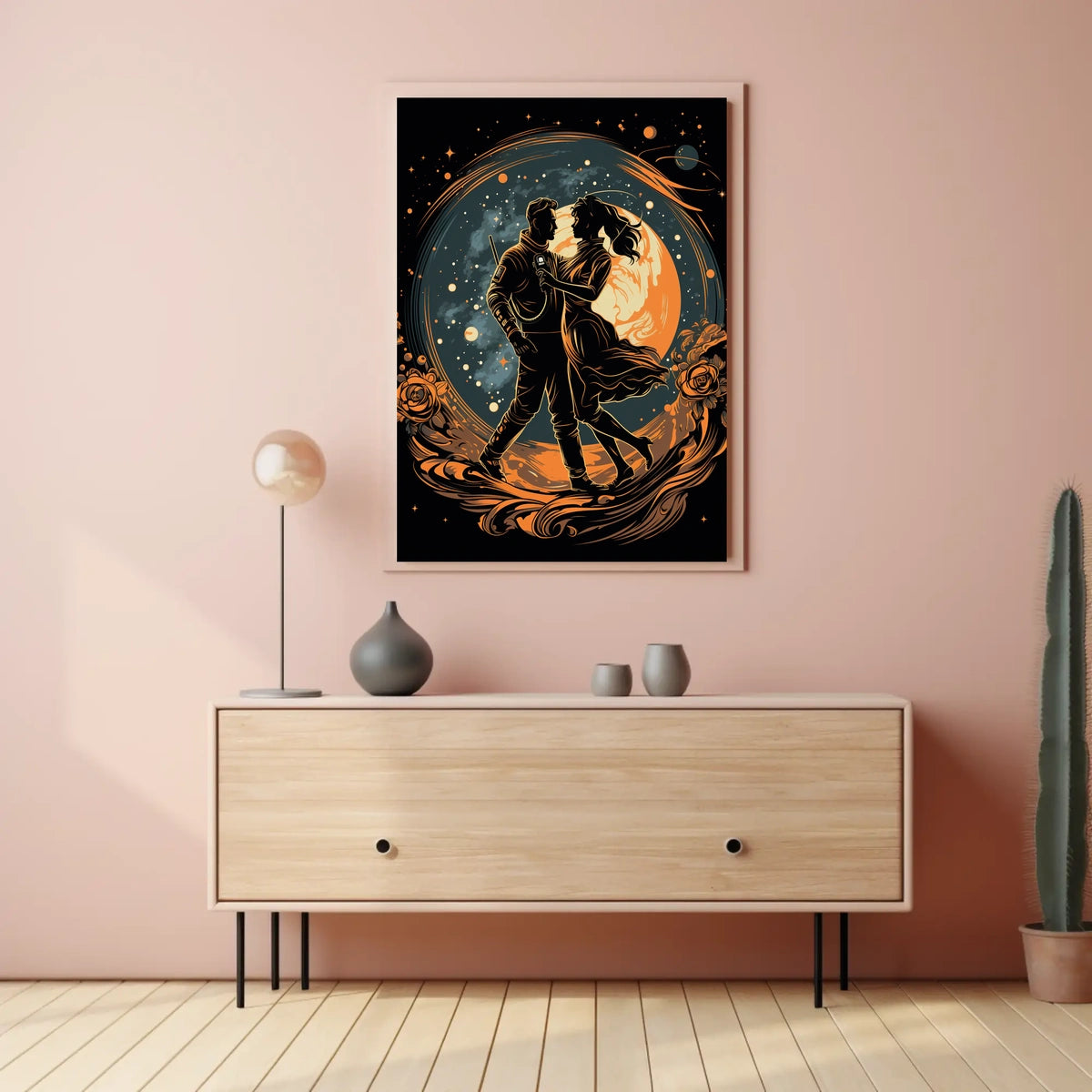 Cosmic Romance Poster