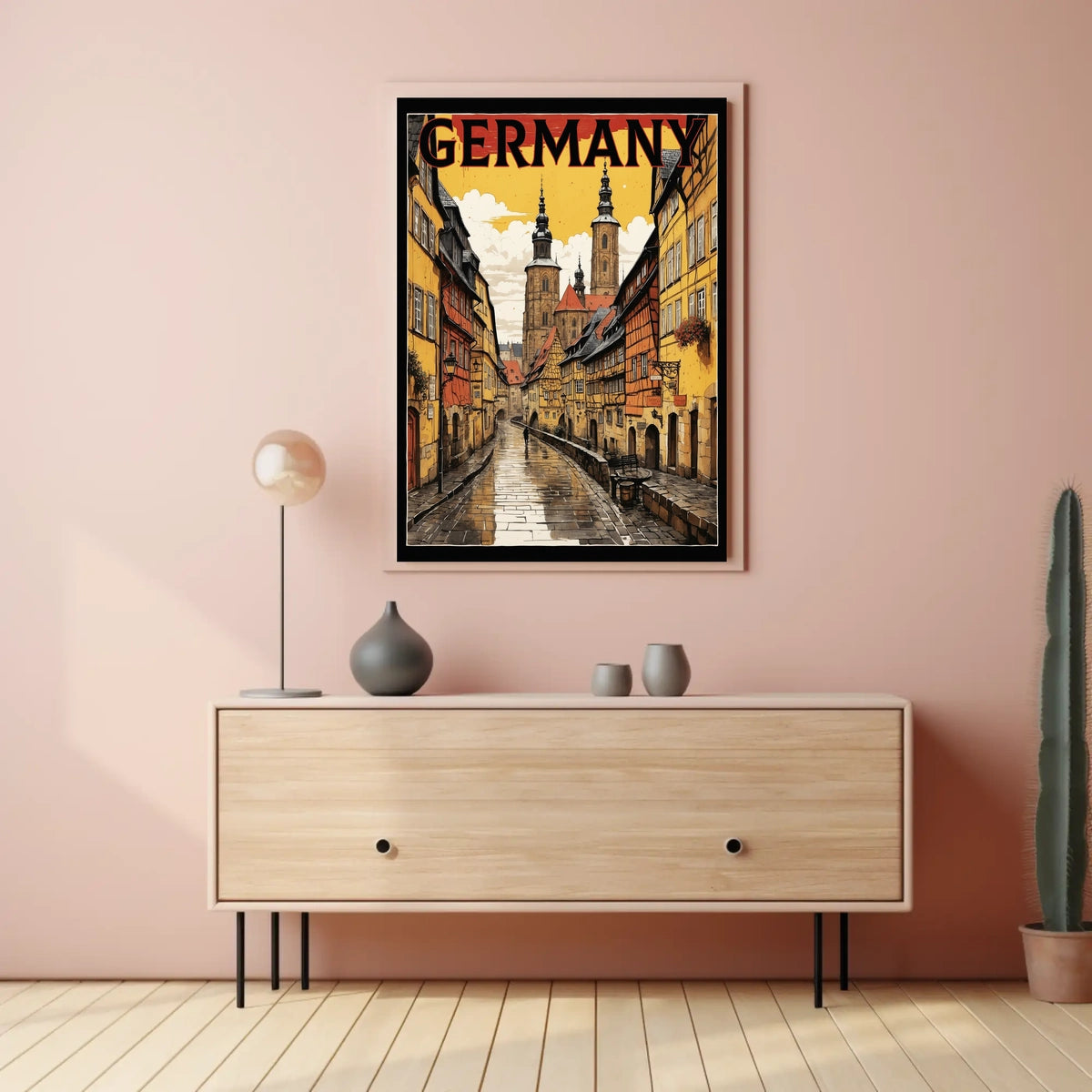 Germany Scenic Street View Poster