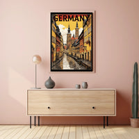 Germany Scenic Street View Poster