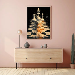 Chessboard Dynamics Poster