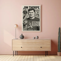 Jim Thorpe A Legendary Athlete Poster
