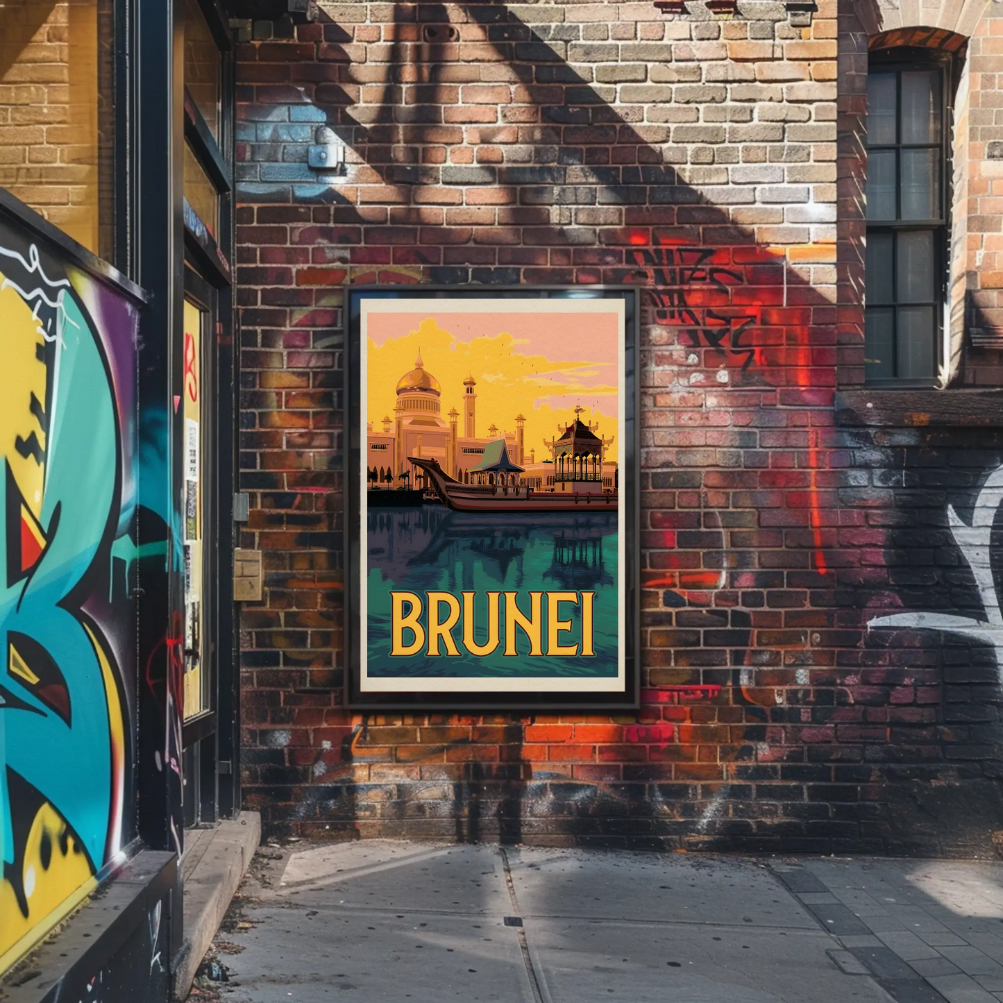 Vintage Poster Brunei