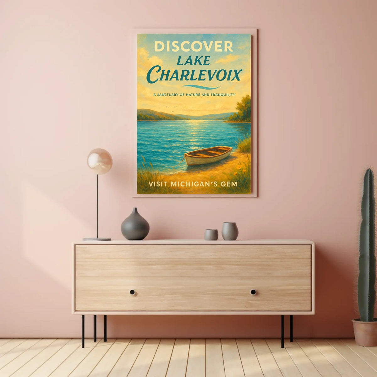 Discover Lake Charlevoix Poster