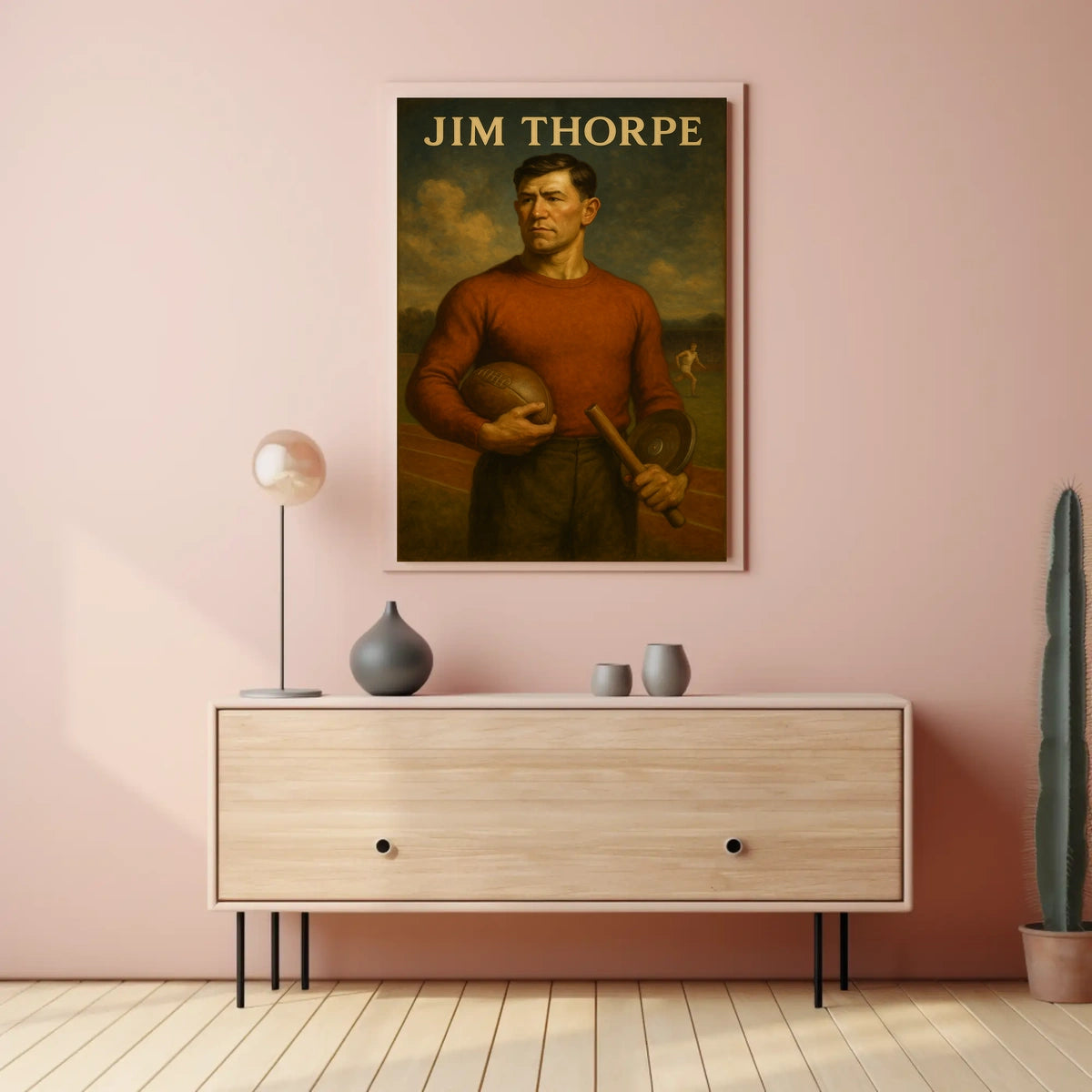 Jim Thorpe Athletic Legend Poster