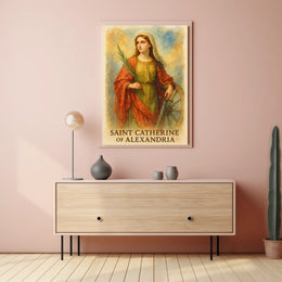 Saint Catherine of Alexandria Poster