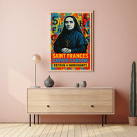 Saint Frances Xavier Cabrini Patron Of Poster