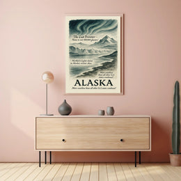 Alaska The Last Frontier Poster