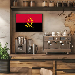 Angola Flag Poster